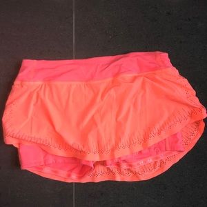 Lululemon neon skort